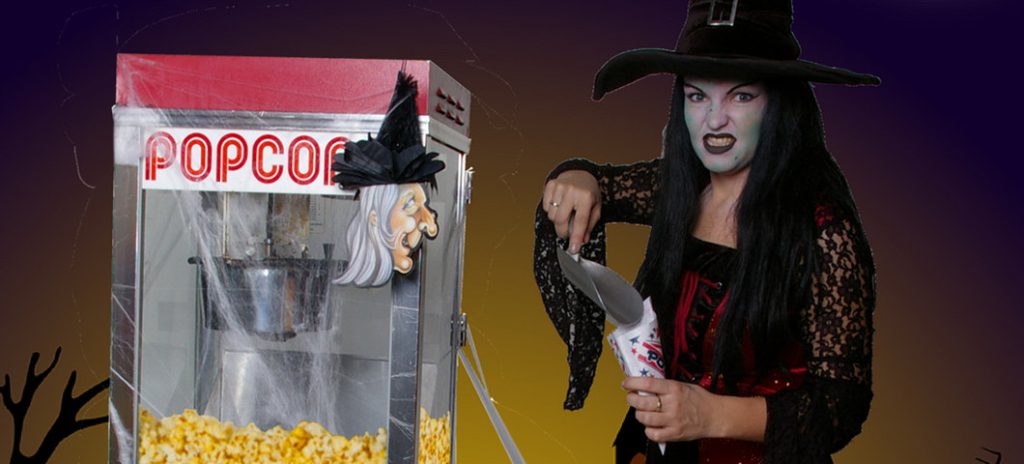 Halloween-Popcornstand