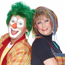clown jopie en tante angelique kindershow boeken