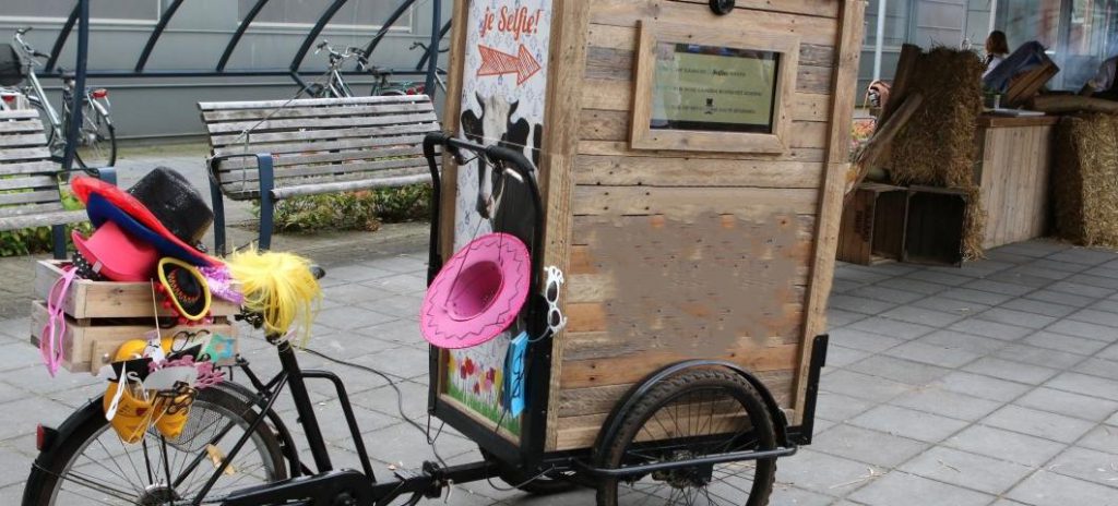 hollandse selfie bakfiets