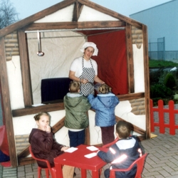 pannenkoeken of poffertjes terras huren