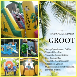 tropical kids party groot huren